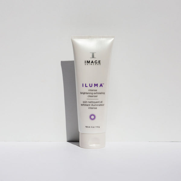 Ilumna intense brightening exfoliating cleanser by Image Skincare is a luxurious cream-to-foam cleanser that sweeps away impurities and exfoliates in one simple step to help visibly brighten and refine the skin.
