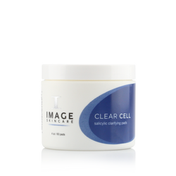 Clear Cell Salicylic Clarifying Pads by Image Skincare swipe away impurities and excess oil