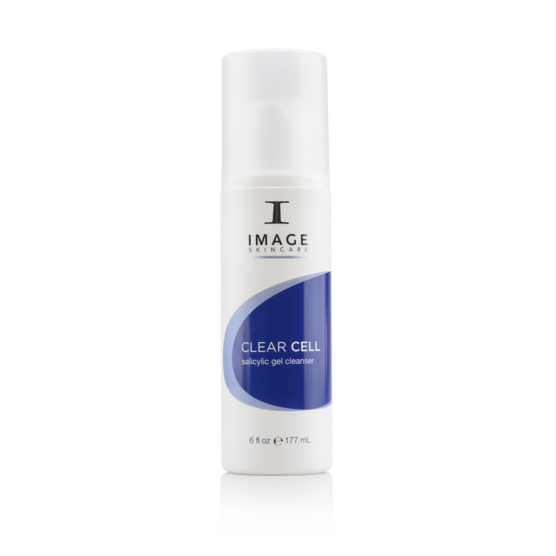 Image Skincare Clear Cell Salicylic Gel Cleanser is a foaming cleanser that lathers away excess oil & sebum without stripping moisture from skin. 