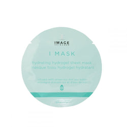 Image Skincare I Mask Hydrogel Sheet Mask delivers instant hydration to dry, dull skin. Cooling and soothing, it refreshes thirsty skin with mineral-rich waters & hyaluronic acid.