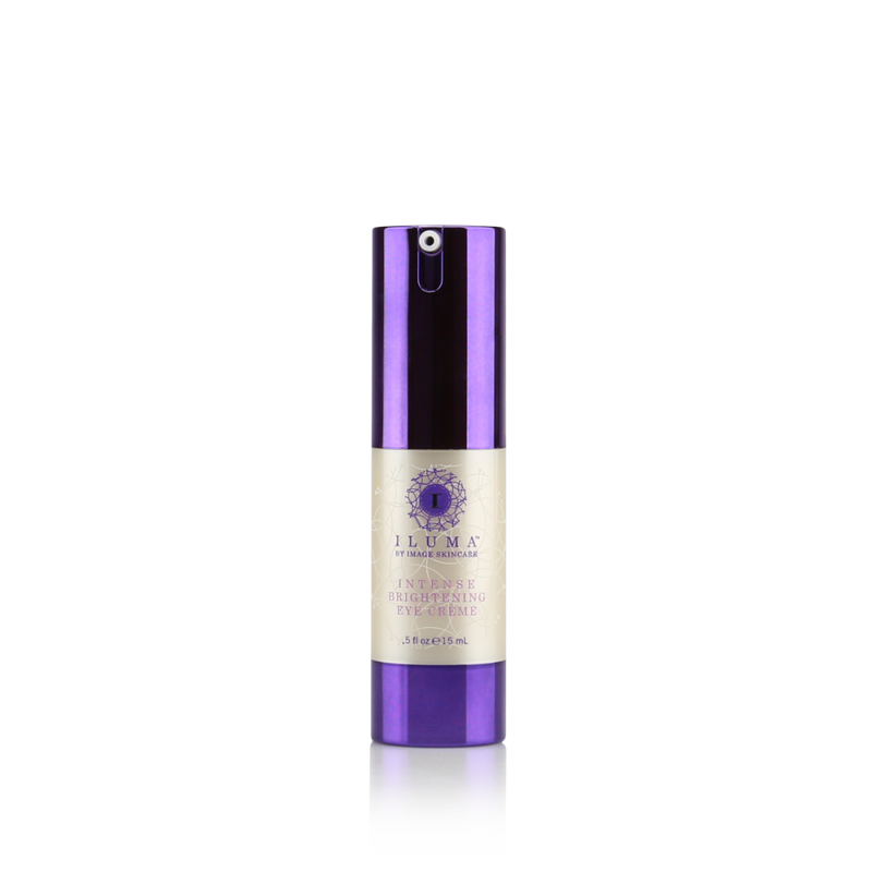 Iluma Intense Brightening Eye Creme is a super-hydrating & brightening eye crème that works aggressively to break up discoloration under eyes and reduce visible signs of aging like dark circles & wrinkles!
