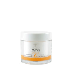 VITAL C Hydrating Overnight Masque with triple mineral complex. A gel-texture that delivers water to the skin and locks in vital nutrients while you sleep. Blue-green algae extract, a natural retinoid alternative, helps to smooth skin and diminish wrinkles. Hematite and malachite provide unique mineral radiance for stressed skin. Wake up with intensely hydrated, glowing skin.  