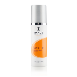 Creamy Vital C Hydrating cleanser emulsifies makeup and gently removes impurities while nourishing skin with essential antioxidants and vitamins.